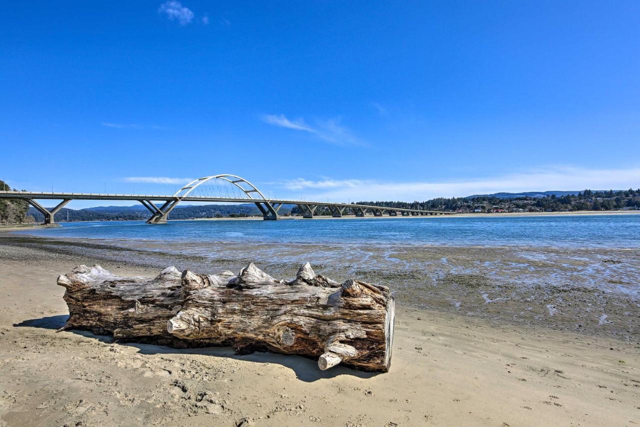 Sanderling Sea Cottages, Unit A Pet Friendly! Waldport Exteriér fotografie